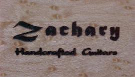 Zachary Custom Handcrafted Electric Guitars